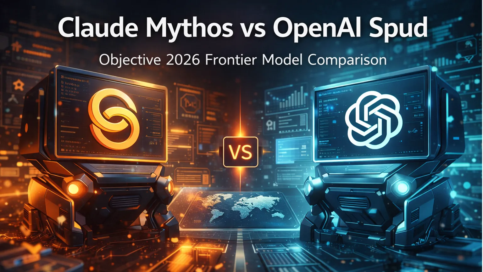 Claude Mythos contre OpenAI Spud : Comparaison Objective 2026 des Modèles Frontaliers
