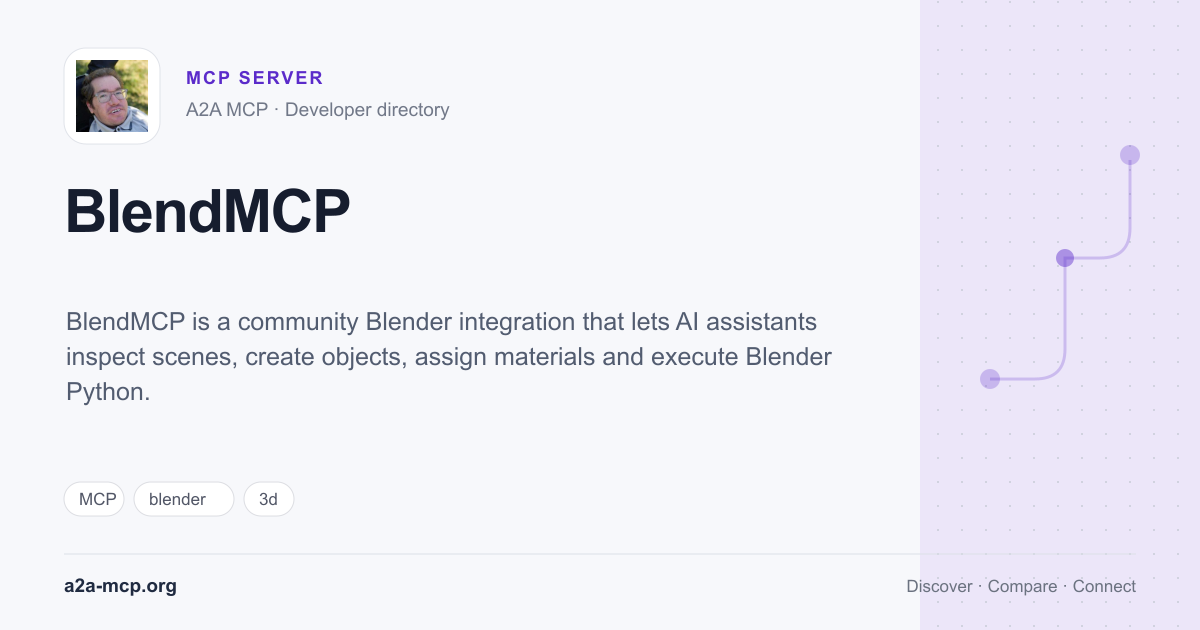 BlendMCP preview
