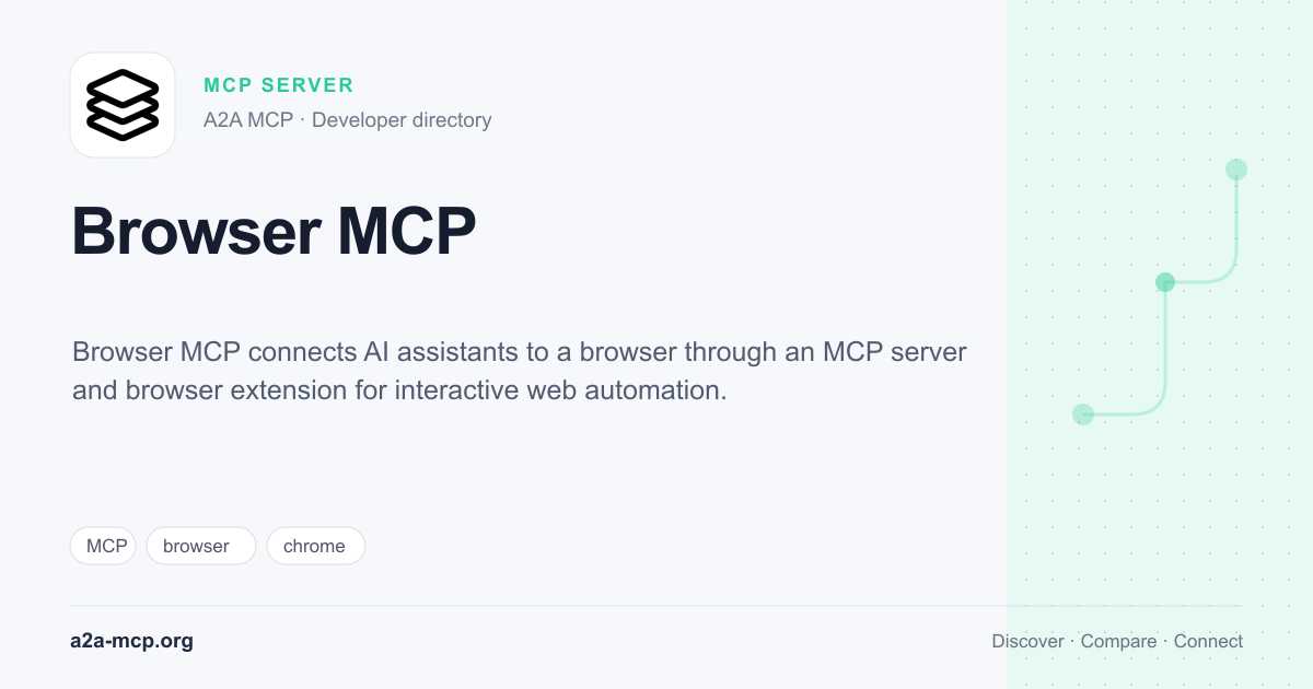 Browser MCP preview