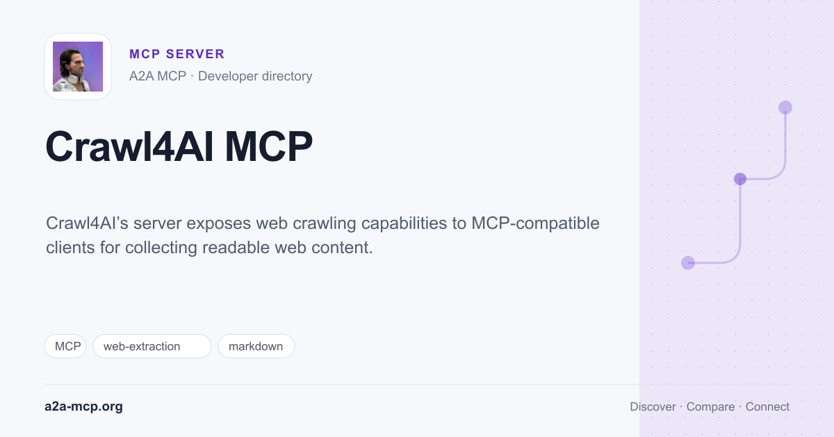 Crawl4AI MCP preview