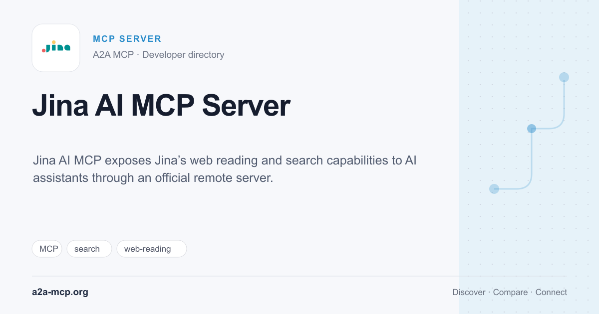 Jina AI MCP Server preview