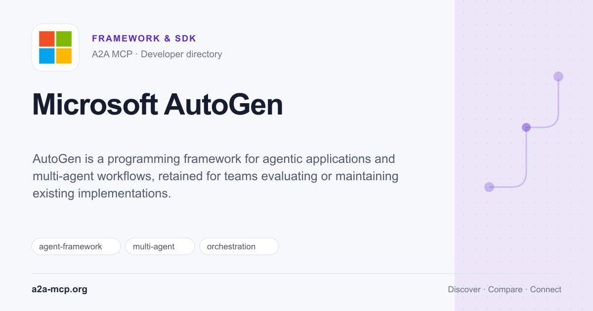 Microsoft AutoGen preview