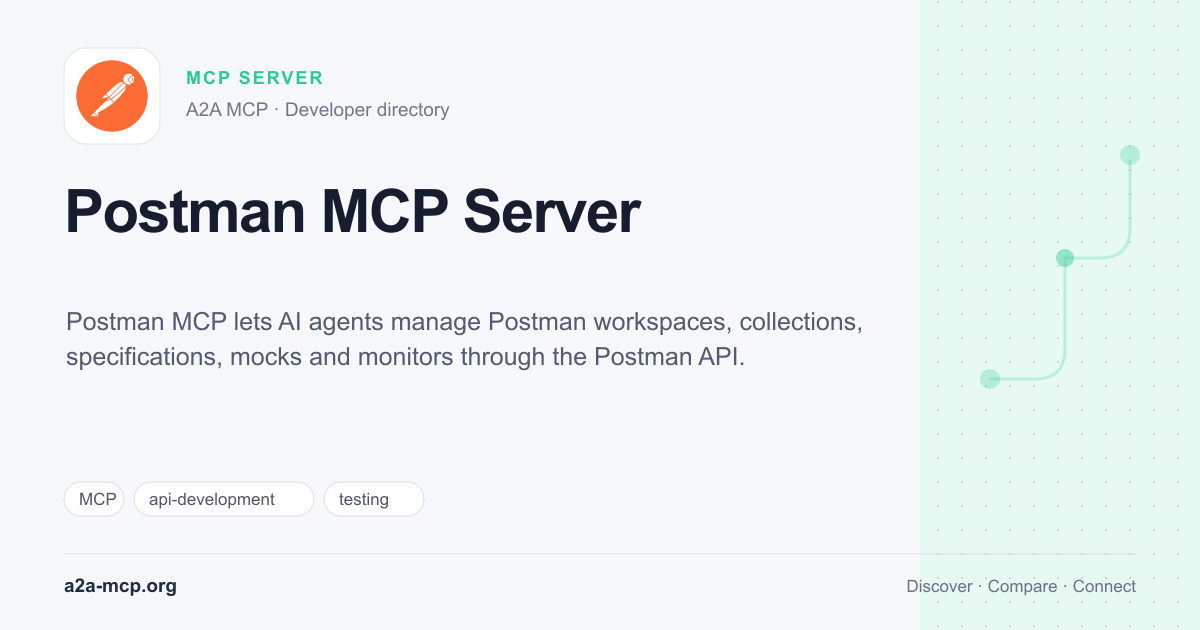 Postman MCP Server preview