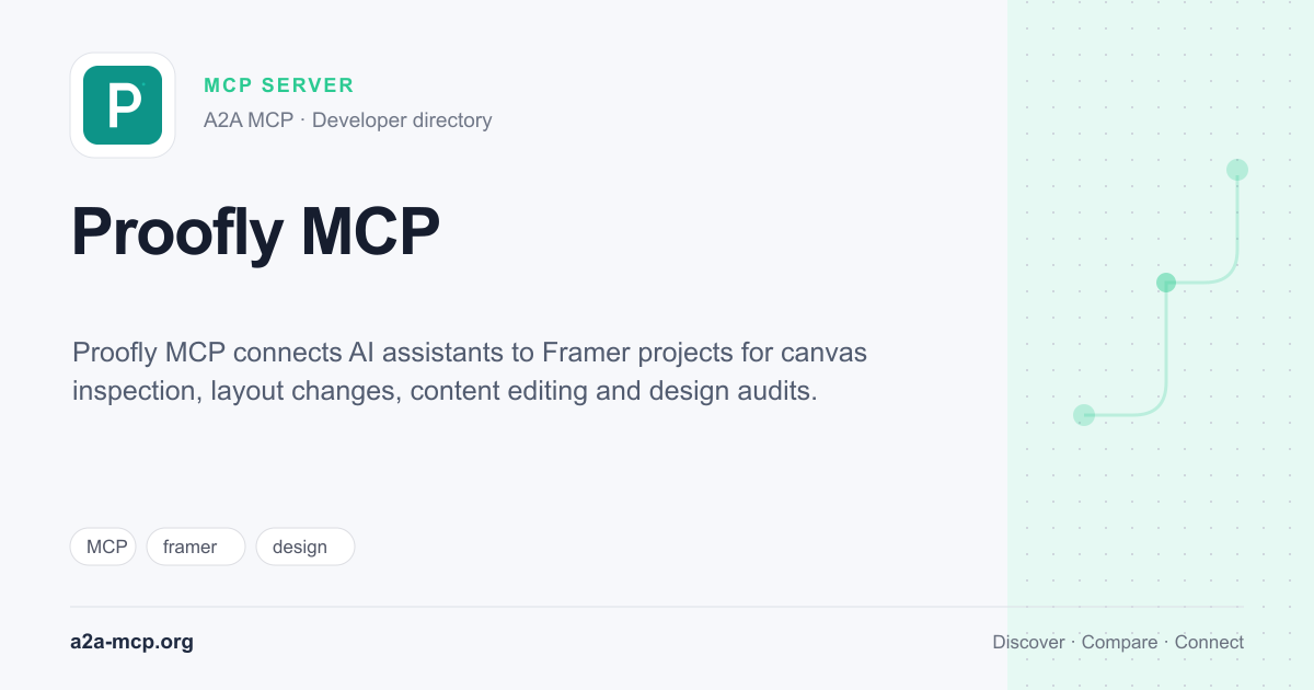Proofly MCP preview
