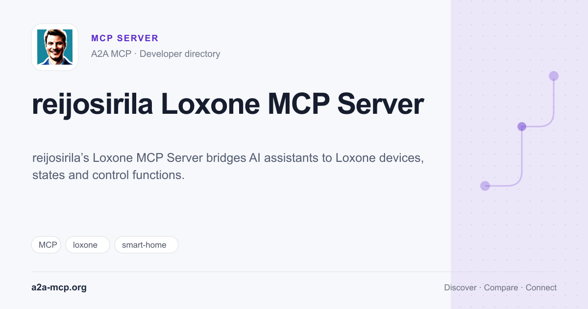 reijosirila Loxone MCP Server preview