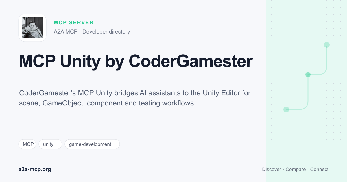 MCP Unity by CoderGamester preview